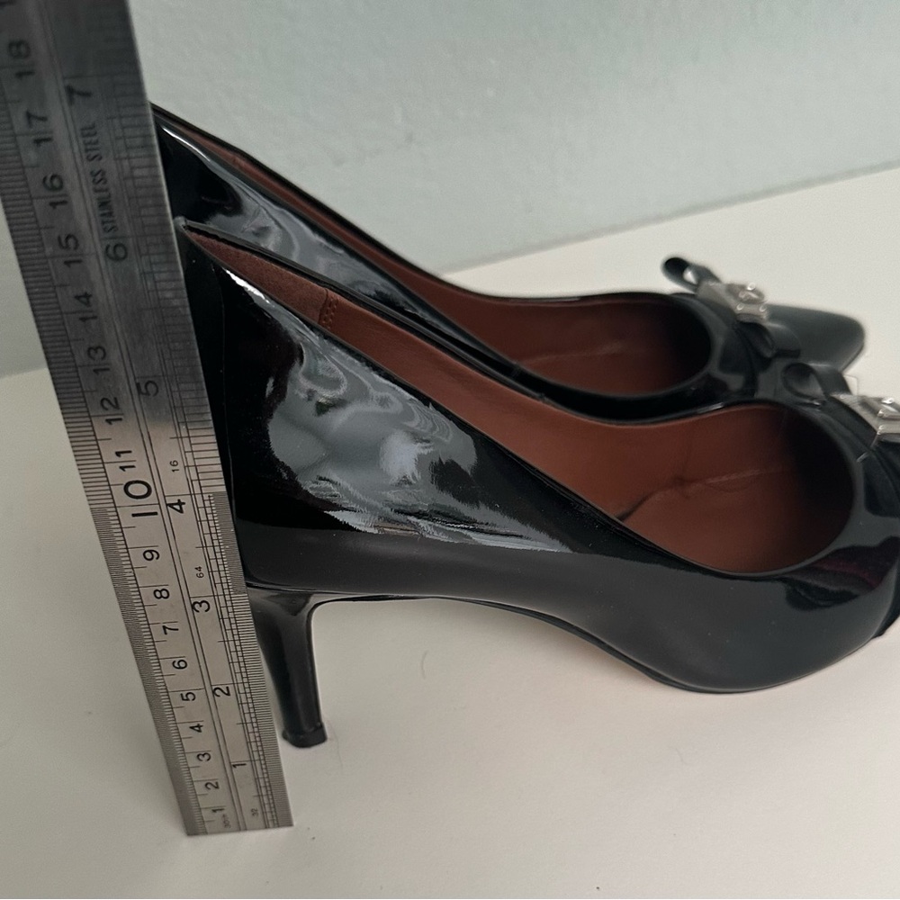 Cole Haan Black Heels with Silver Detail - Picture 6 of 6